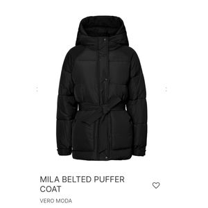 Vero moda Milla Hooded black puffer jacket xl